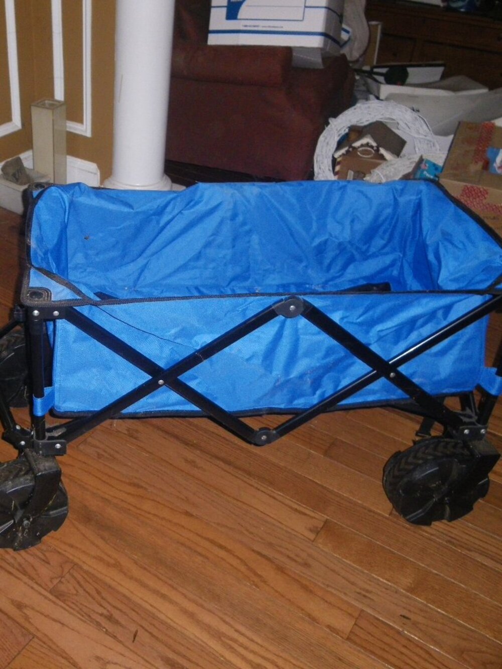 Ozark Trail Quad Fold Camping Beach Sports Wagon w/ Telescoping Handle